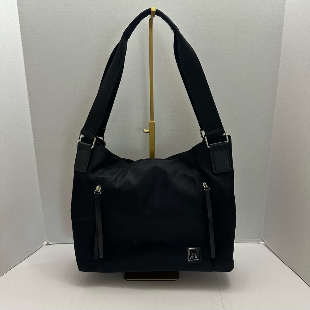 IHKWIP Triple Entry Convertible Hobo Bag – Black with Crossbody Strap